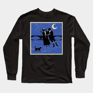 Cat skaters beardsley tribute Long Sleeve T-Shirt